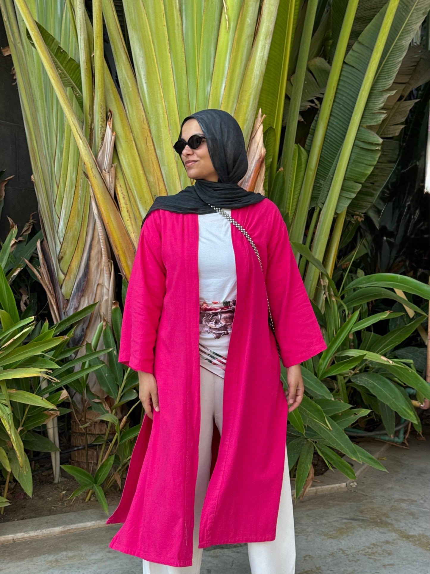 Fuchsia Flame Cardigan
