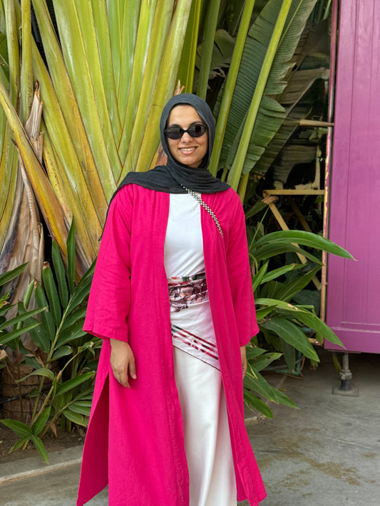 Fuchsia Flame Cardigan